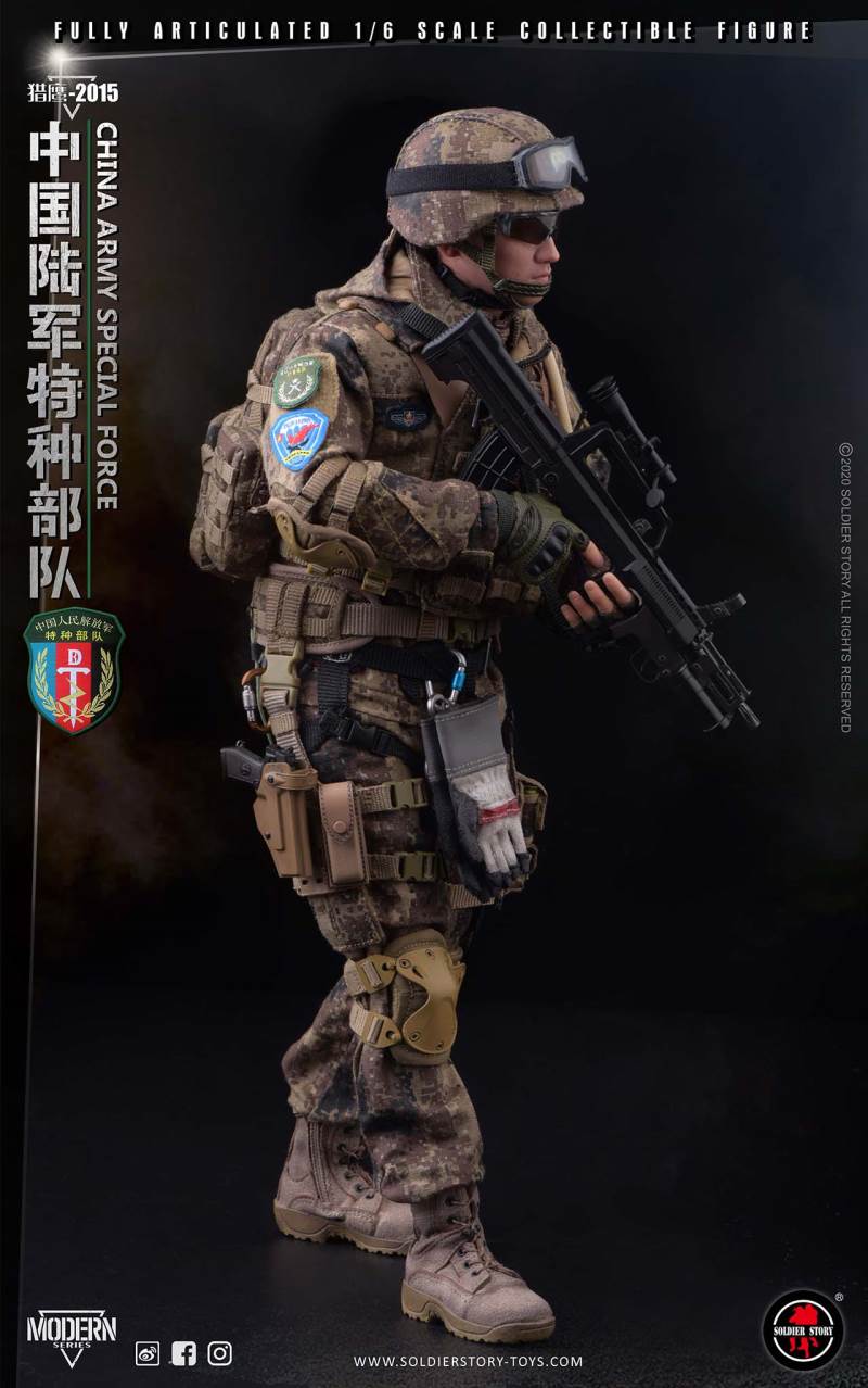 1/6 PLA Army Special Force Falcon 2015