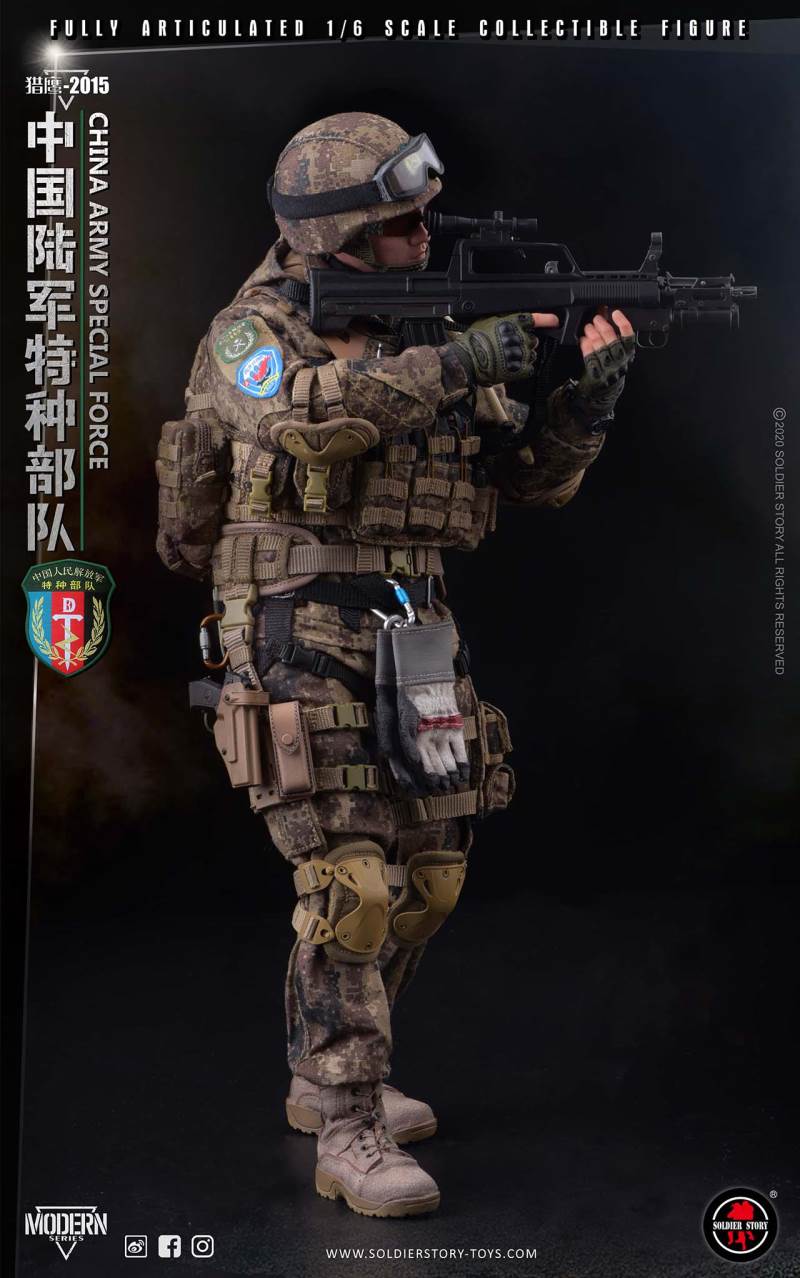 1/6 PLA Army Special Force Falcon 2015