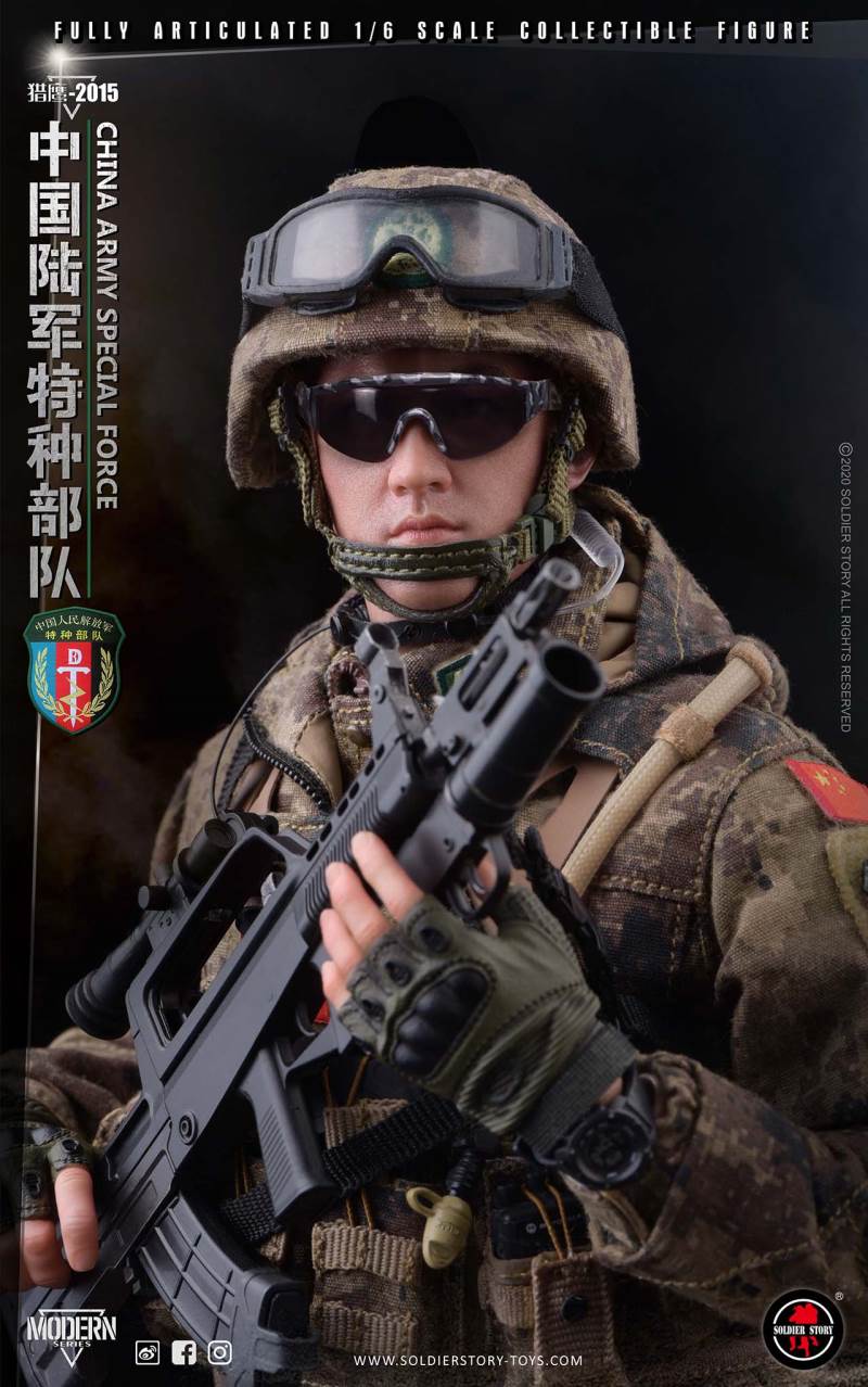 1/6 PLA Army Special Force Falcon 2015
