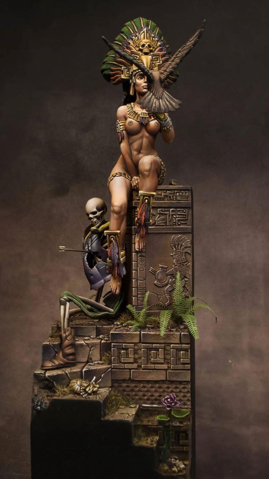 Aztec Witch 75mm Statue