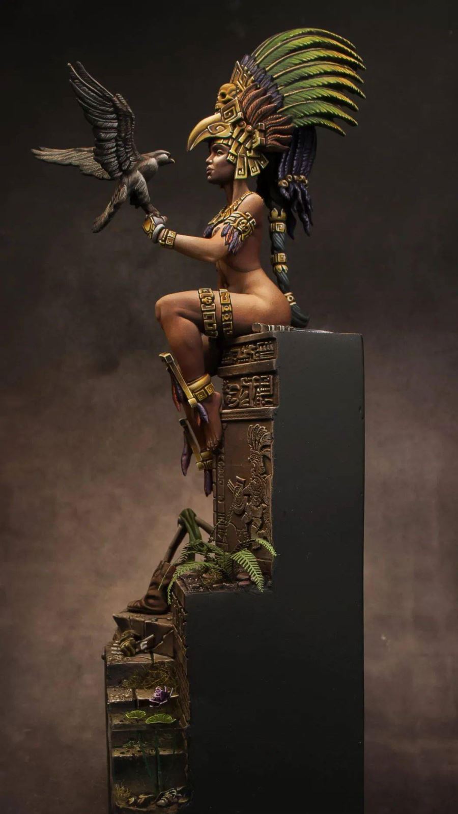 Aztec Witch 75mm Statue