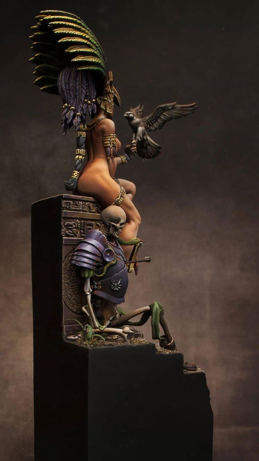 Aztec Witch 75mm Statue