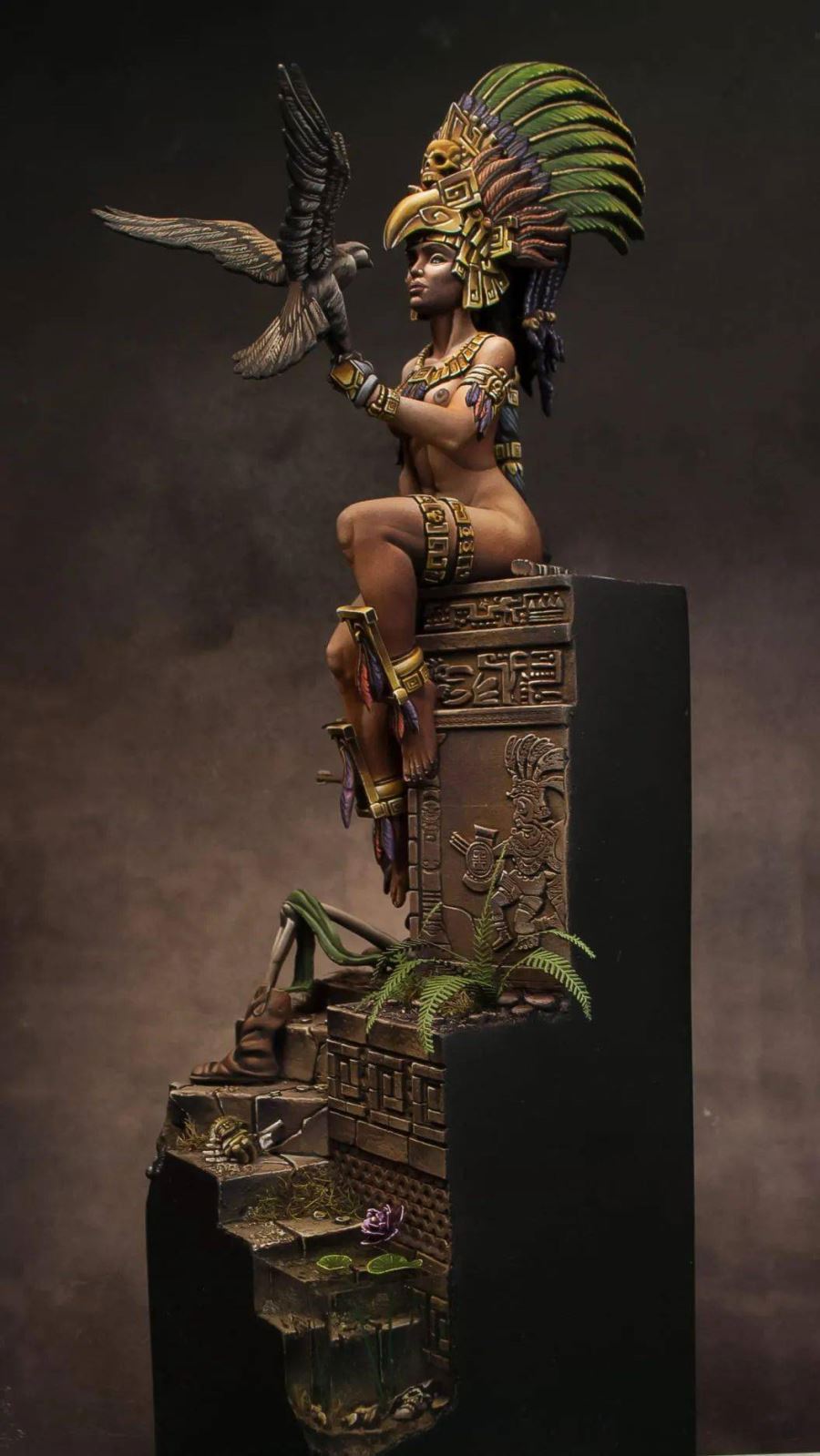 Aztec Witch 75mm Statue