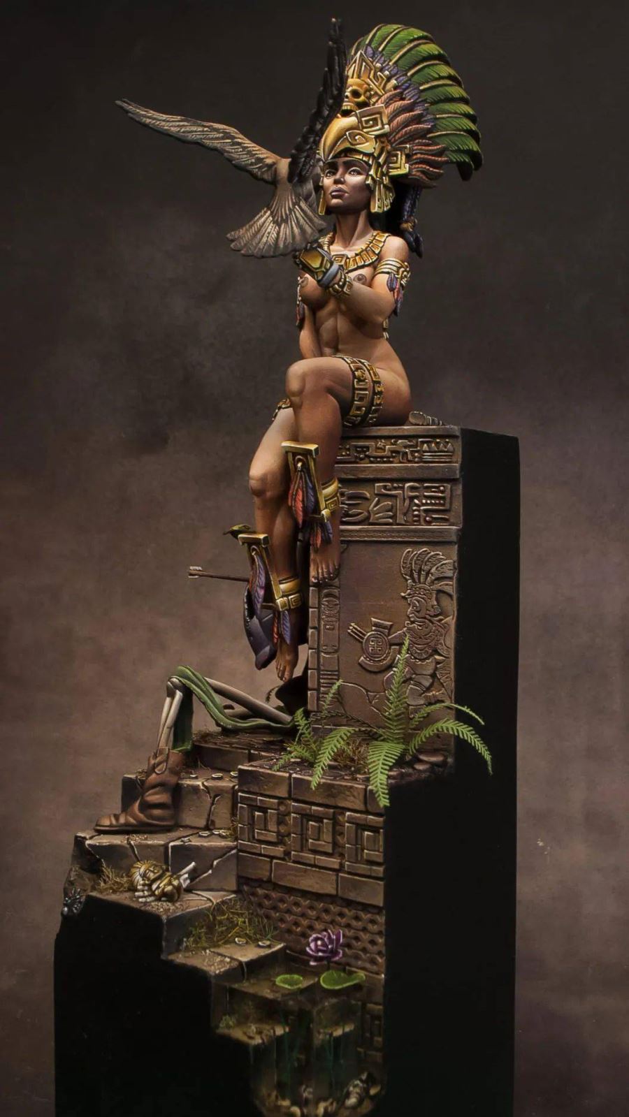 Aztec Witch 75mm Statue