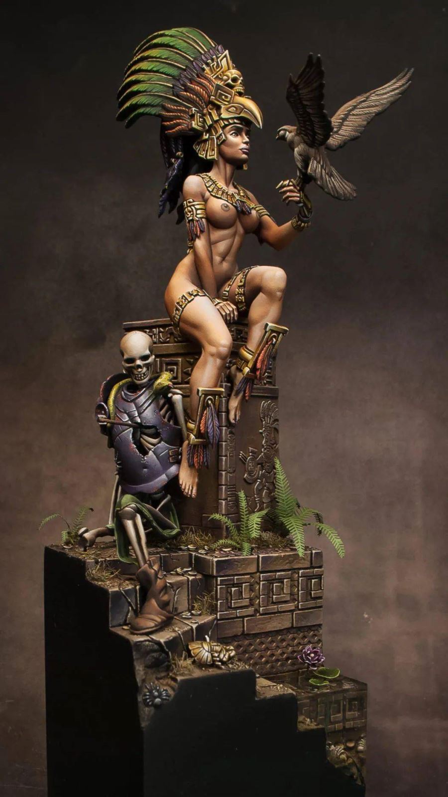 Aztec Witch 75mm Statue