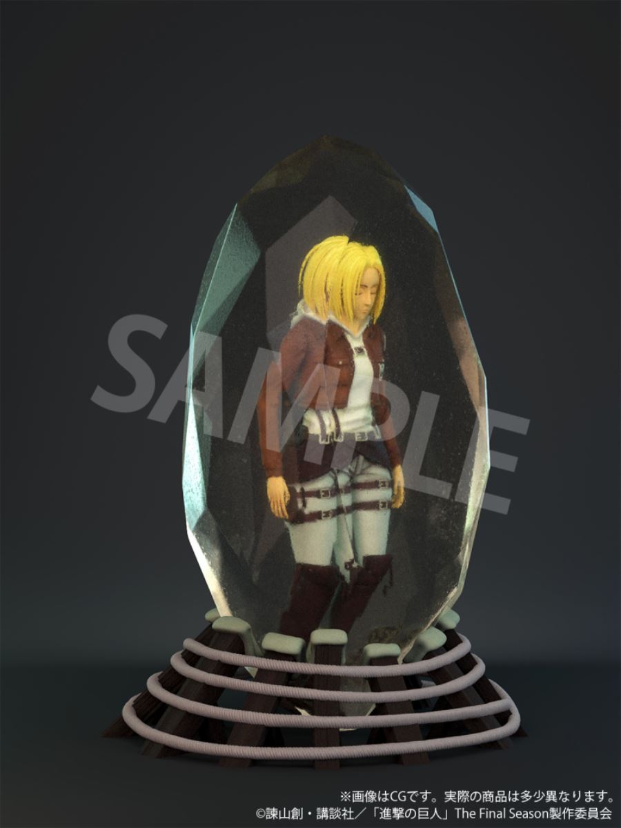Annie Leonhart Full color 3D crystal figure
