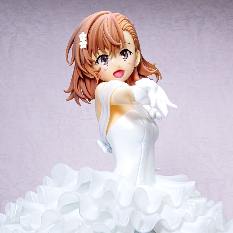 Toaru Kagaku no Railgun T - Mikoto Misaka -Pure White Wedding ver. - 1/6