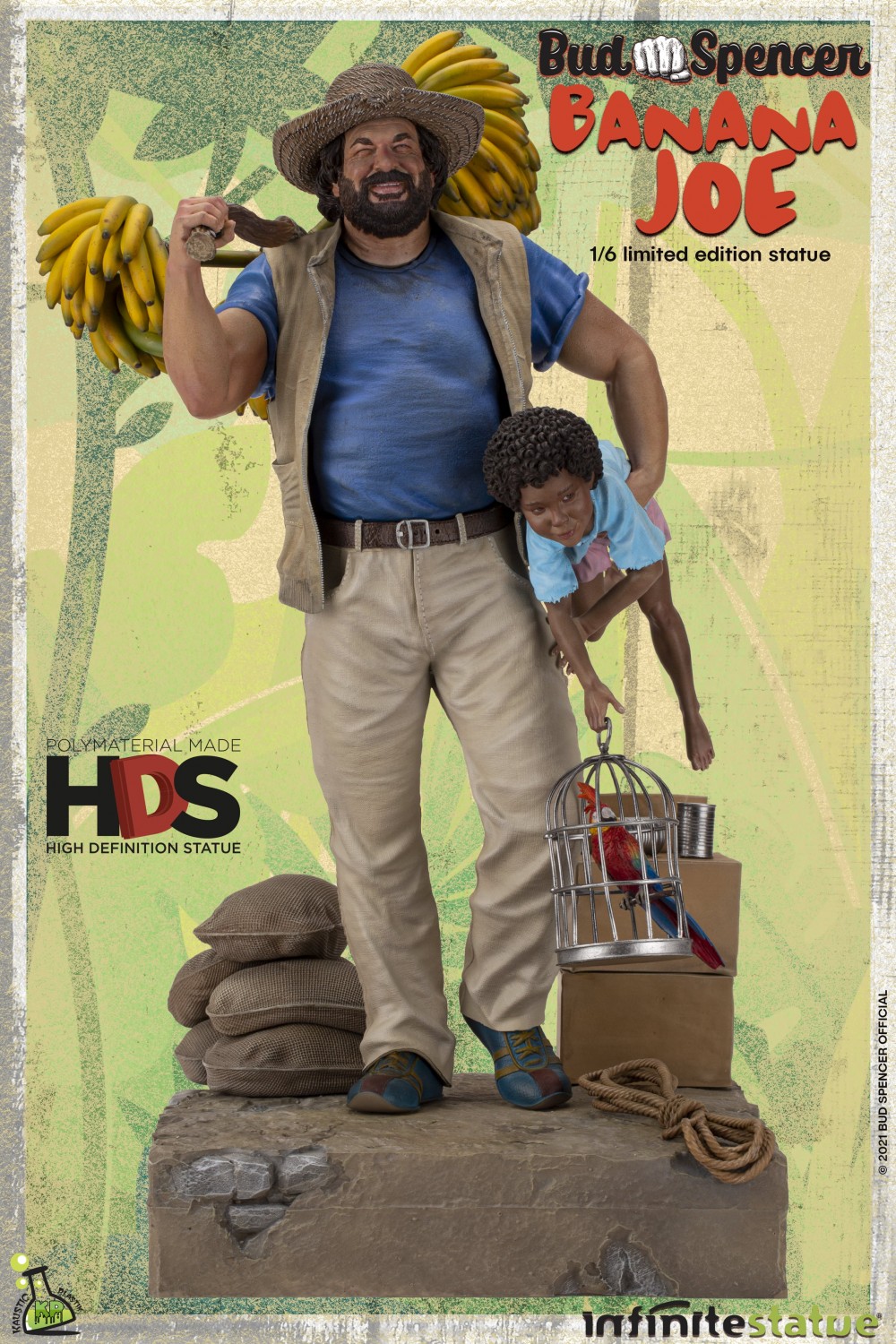 Bud Spencer: the Banana Joe statue