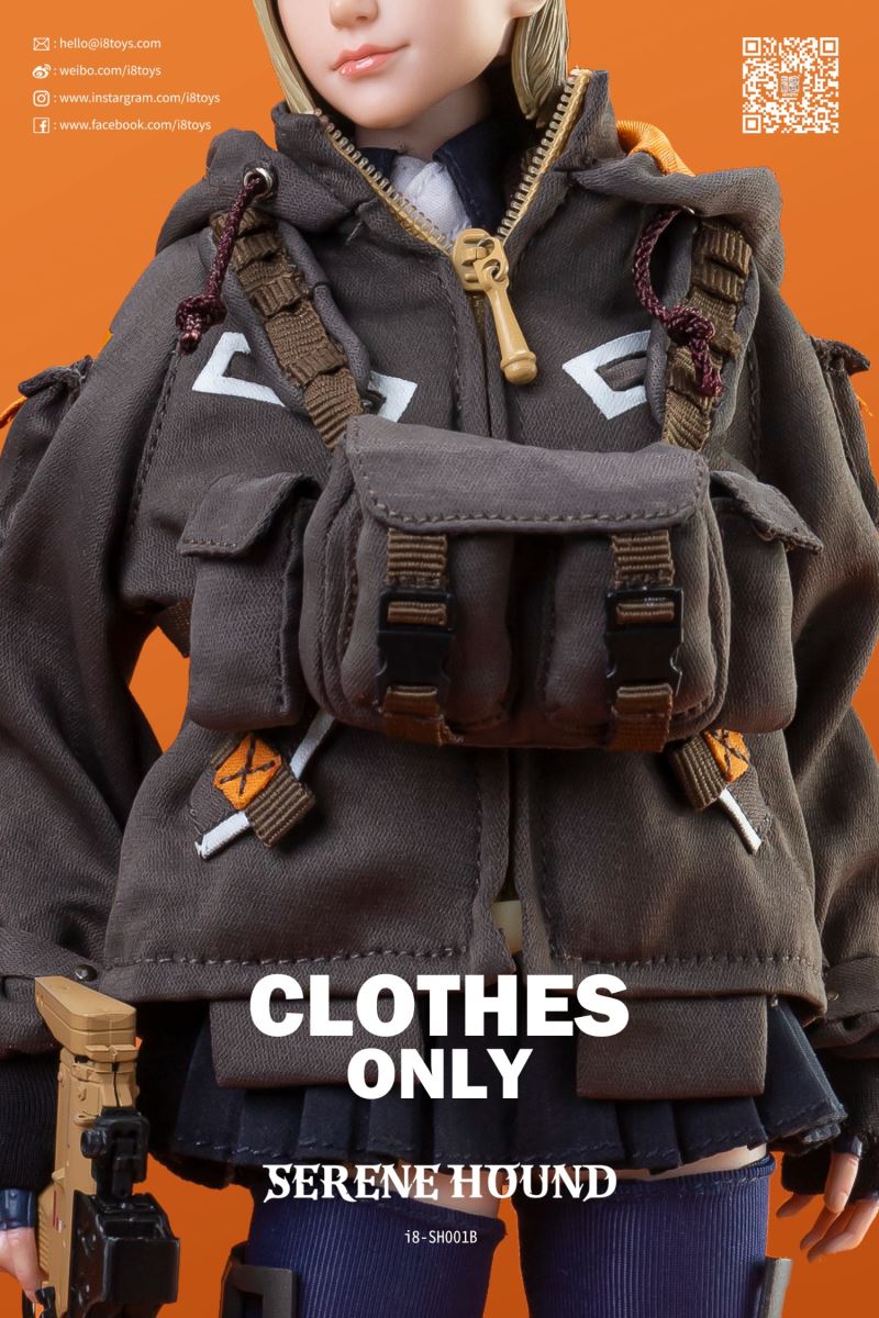 Quiet Dog Wardrobe-Tactical Jacket 1/6