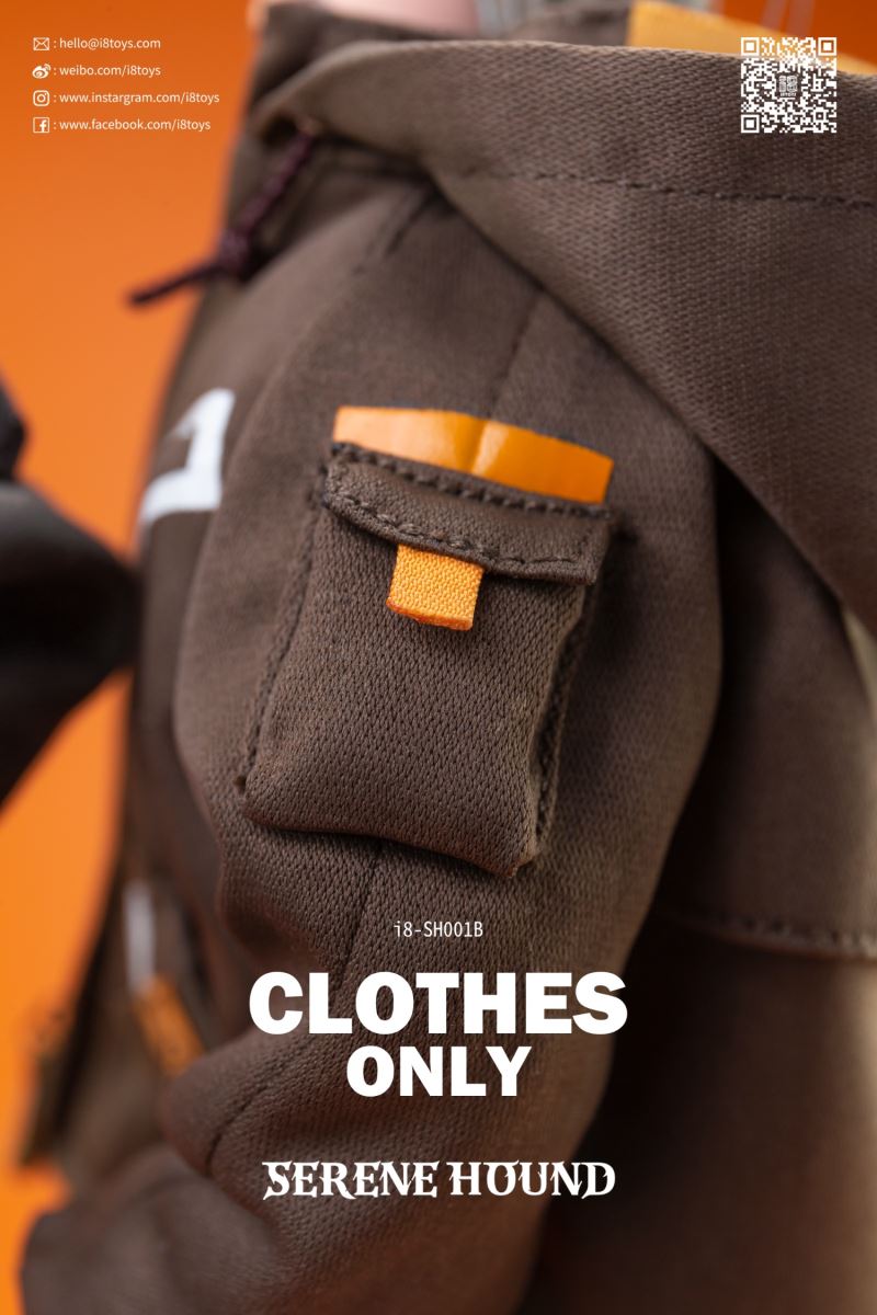 Quiet Dog Wardrobe-Tactical Jacket 1/6
