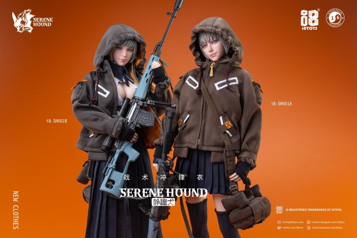 Quiet Dog Wardrobe-Tactical Jacket 1/6