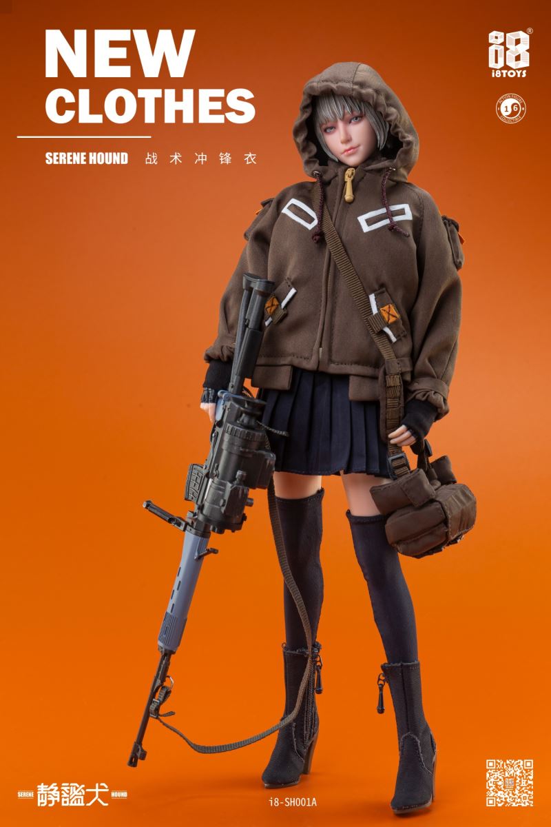 Quiet Dog Wardrobe-Tactical Jacket 1/6