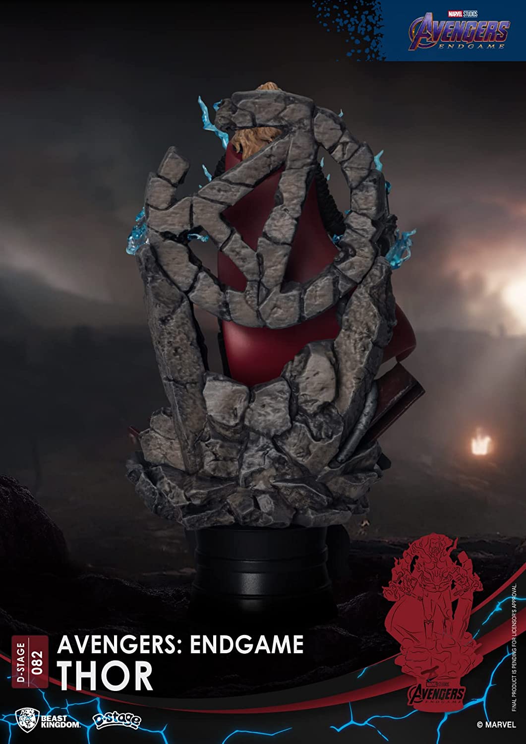 D Stage Avengers / Endgame Thor # 082 Non-scale Figure