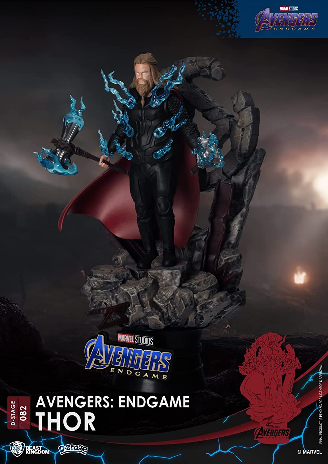 D Stage Avengers / Endgame Thor # 082 Non-scale Figure