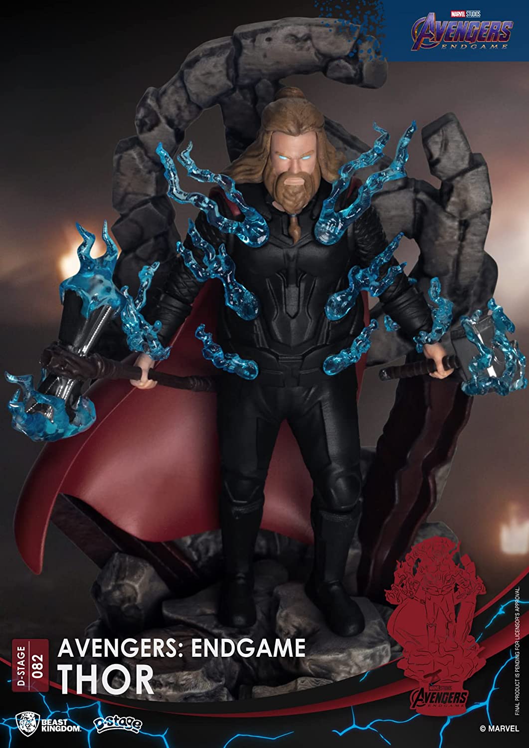 D Stage Avengers / Endgame Thor # 082 Non-scale Figure