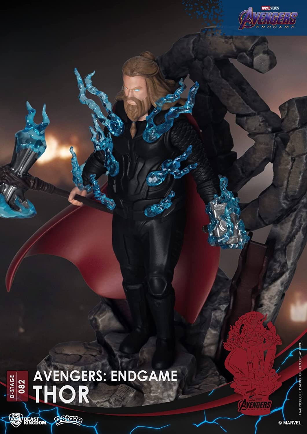 D Stage Avengers / Endgame Thor # 082 Non-scale Figure