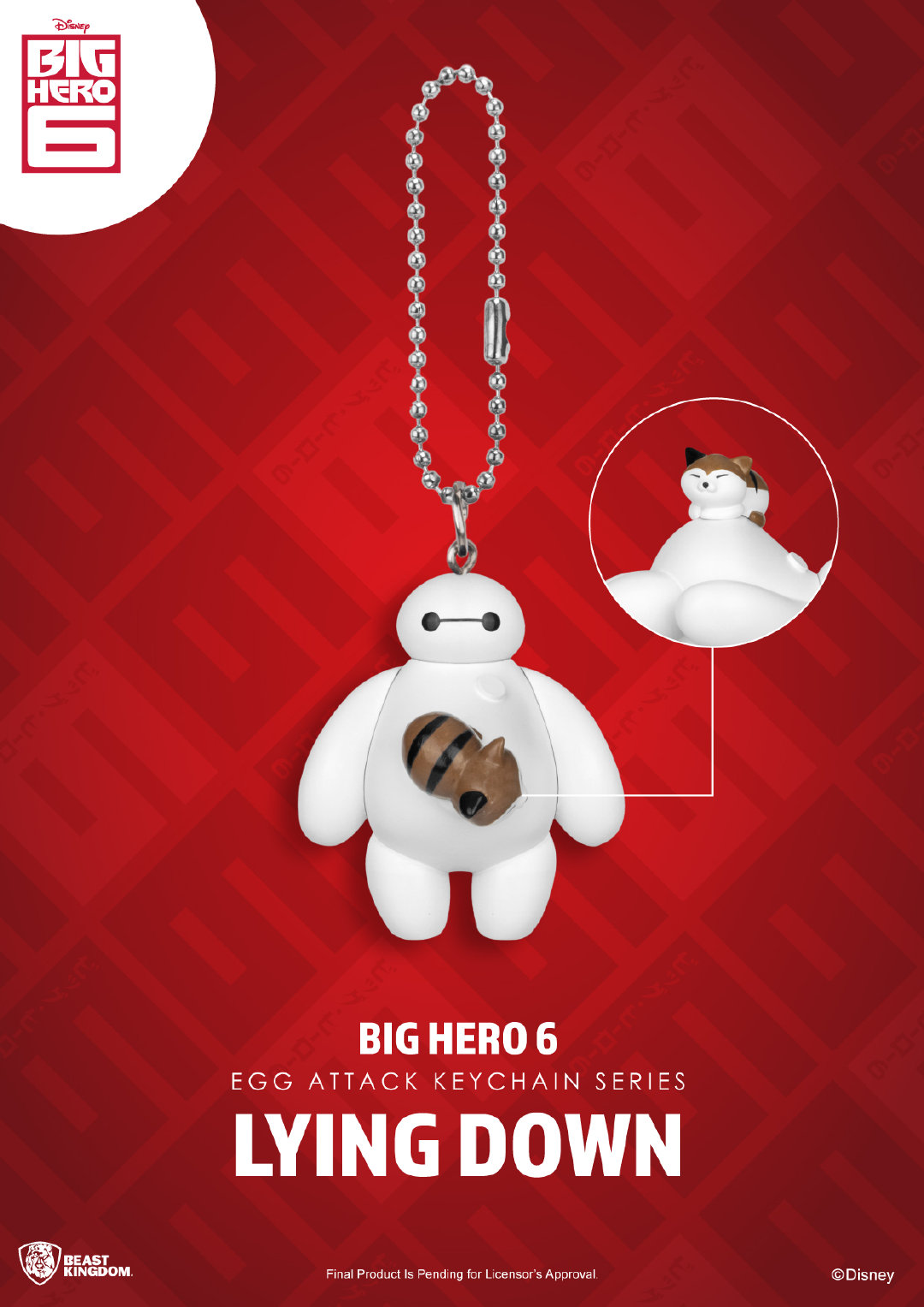 Beast Hero 6 key ring