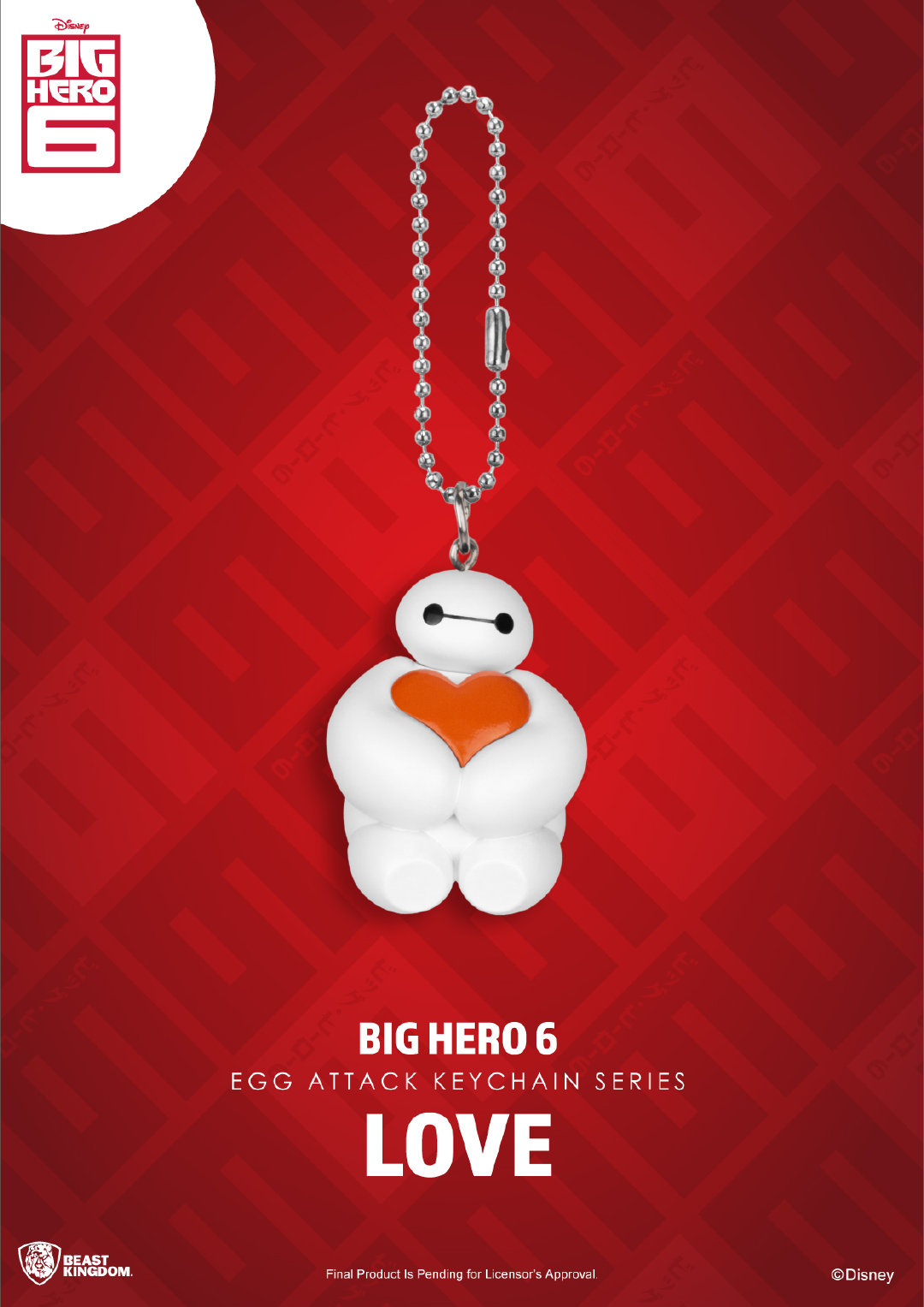 Beast Hero 6 key ring