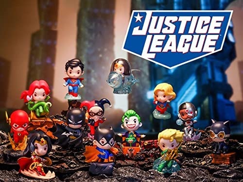DC Justice League Series PVC & ABS Trading Figure 12 BOX
