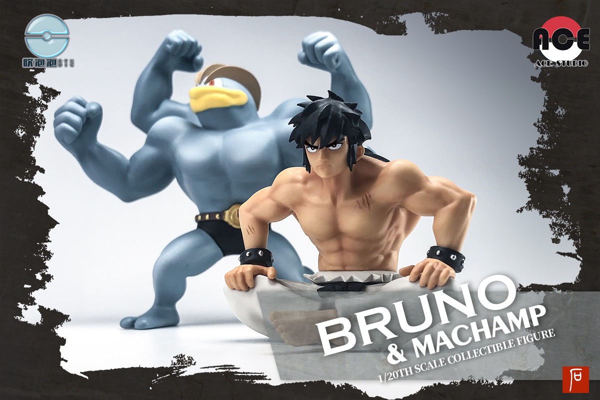 Bruno & Machamp - Pokemon