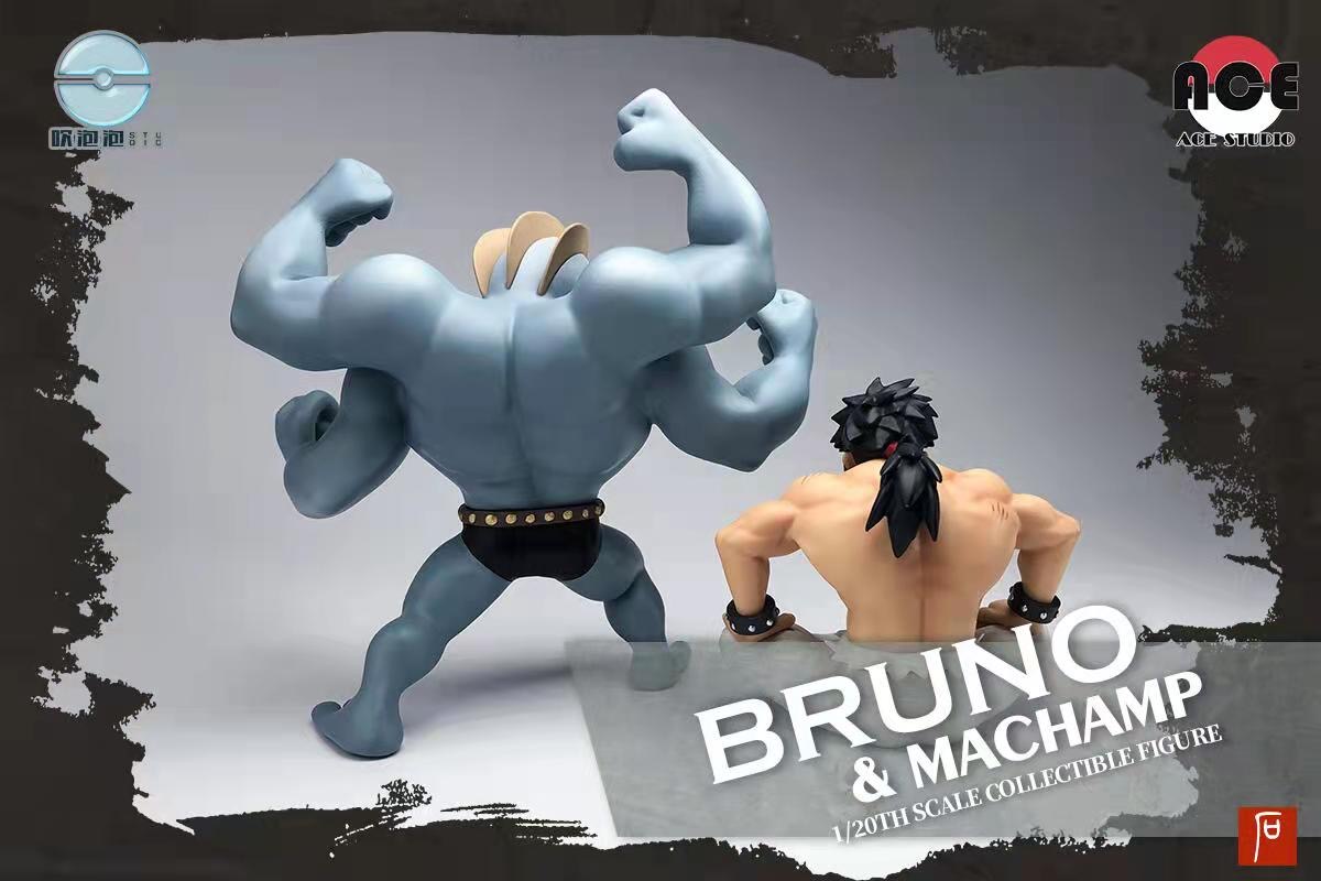 Bruno & Machamp - Pokemon
