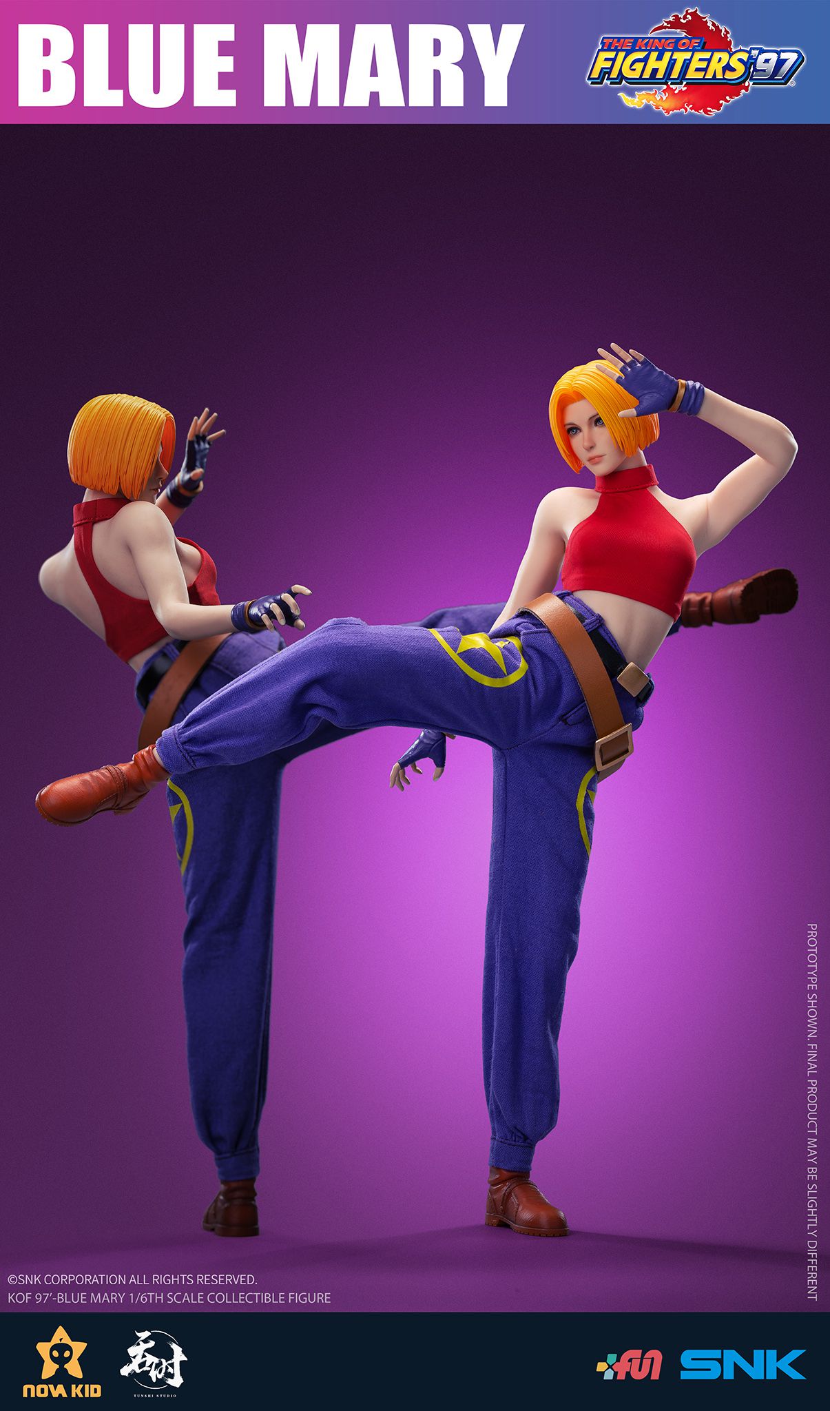 Blue Mary (King of Fighter 97) 1/6