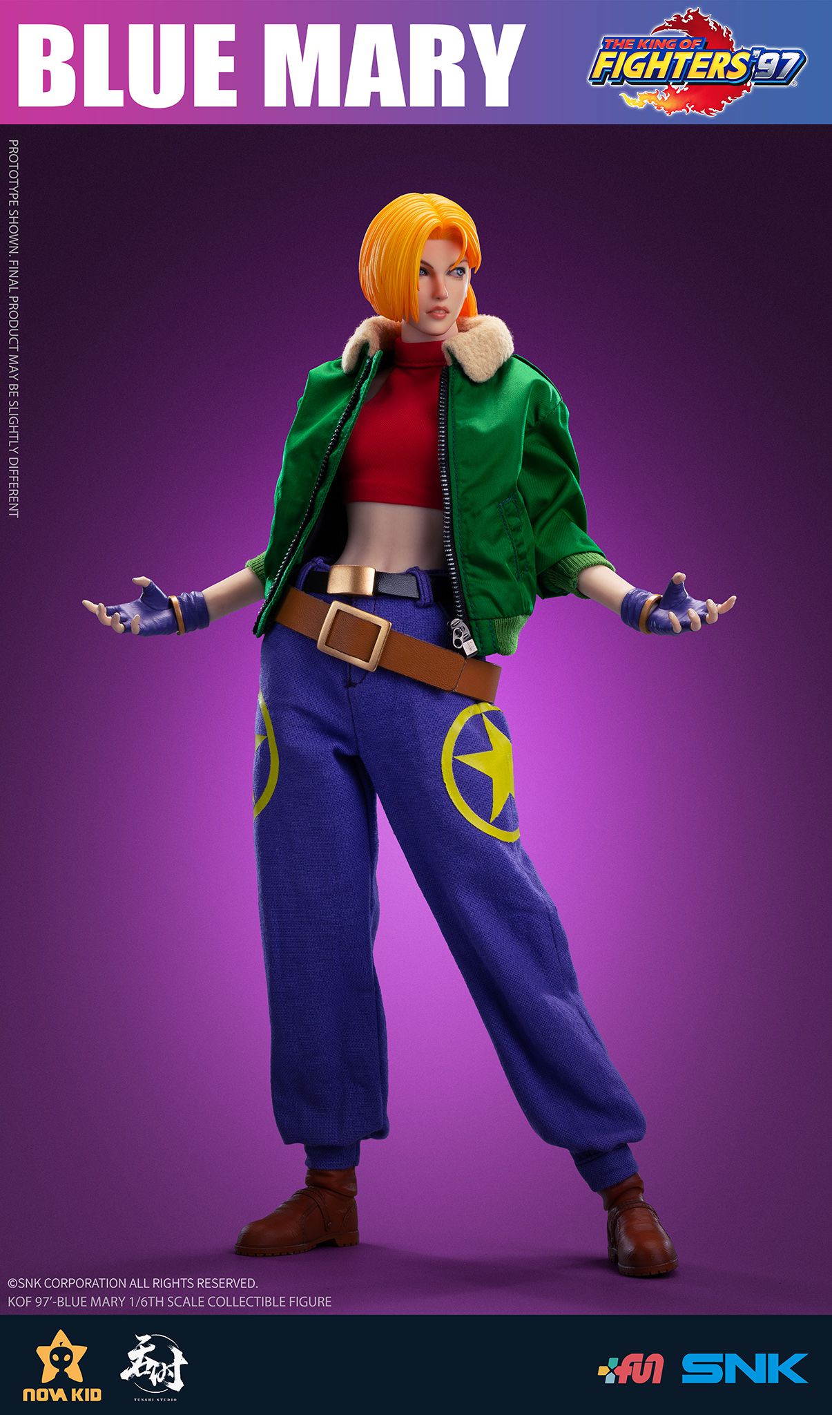 Blue Mary (King of Fighter 97) 1/6