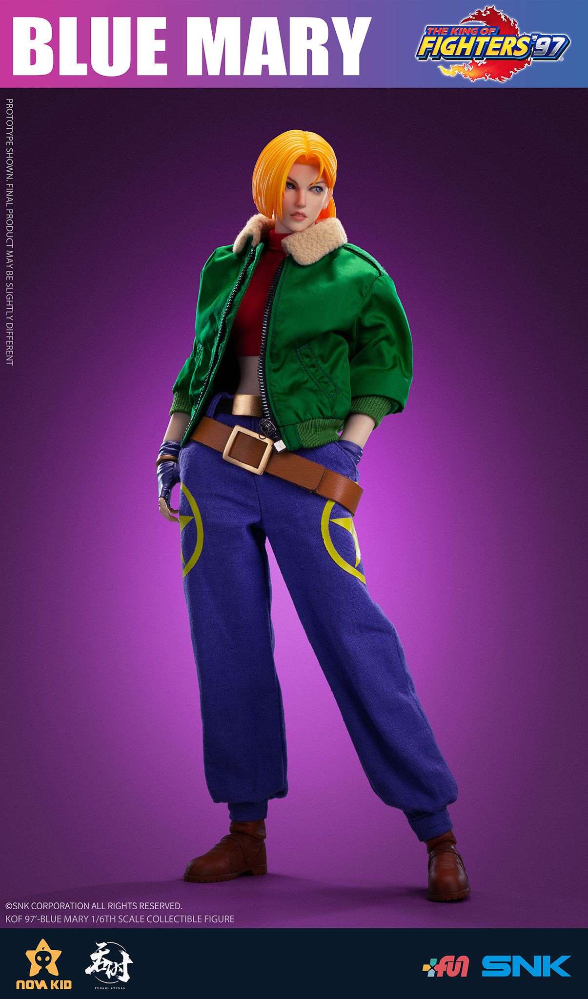 Blue Mary (King of Fighter 97) 1/6