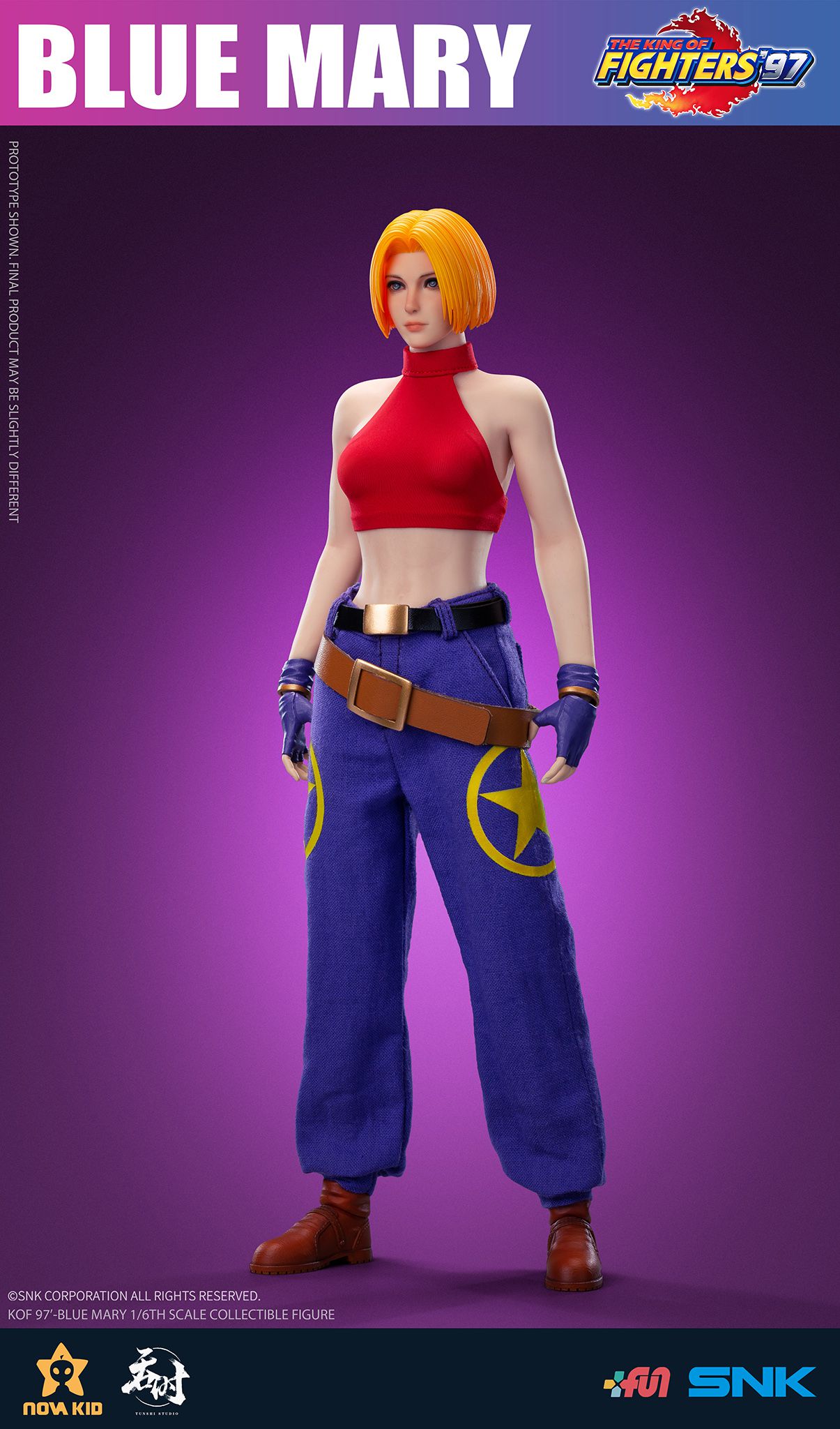Blue Mary (King of Fighter 97) 1/6