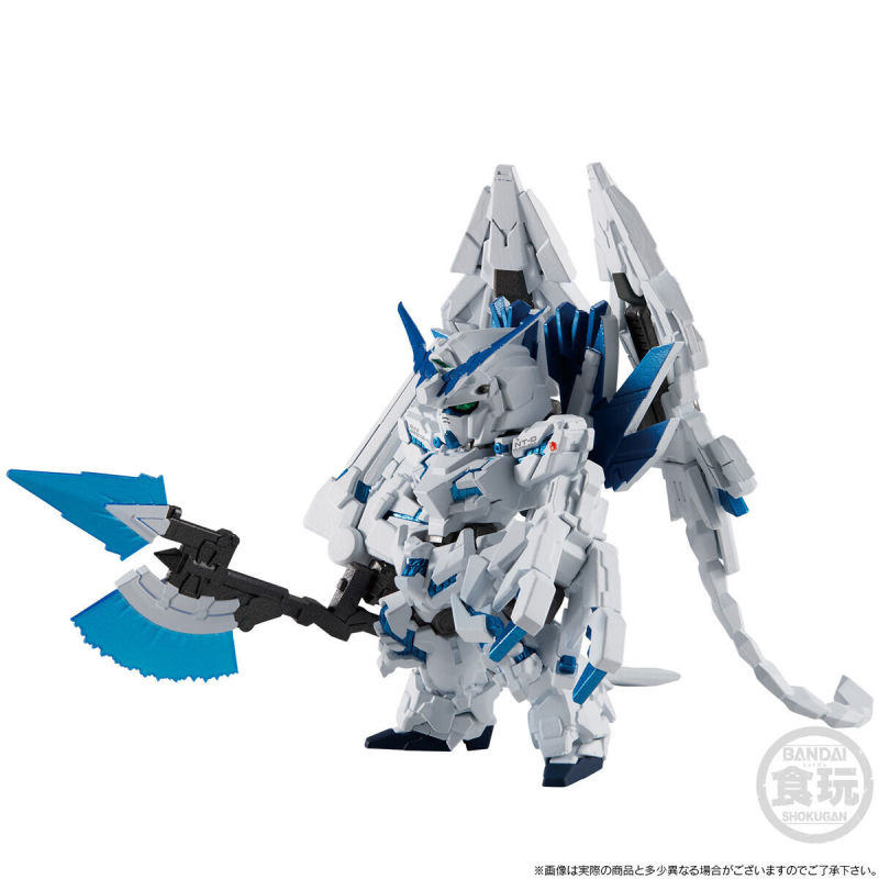 FW GUNDAM CONVERGE CORE Fully Equipped Unicorn Gundam (Destroy Mode)