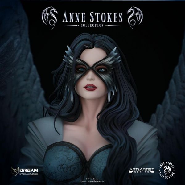 Anne Stokes Dark Angel Statue
