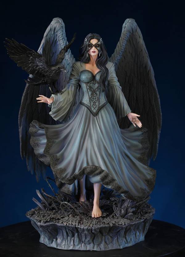 Anne Stokes Dark Angel Statue