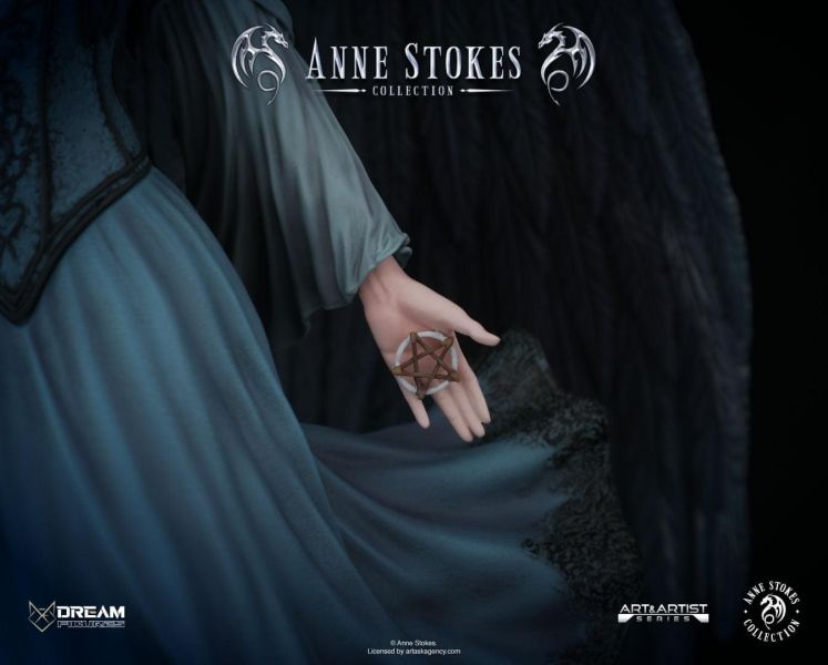 Anne Stokes Dark Angel Statue