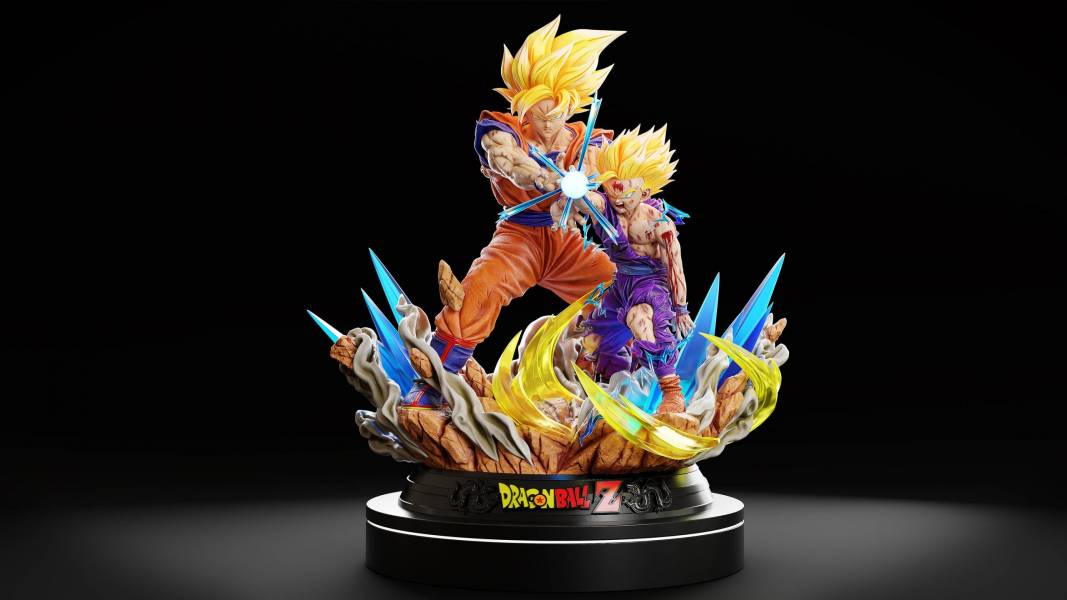 Goku & Gohan - Dragon Ball