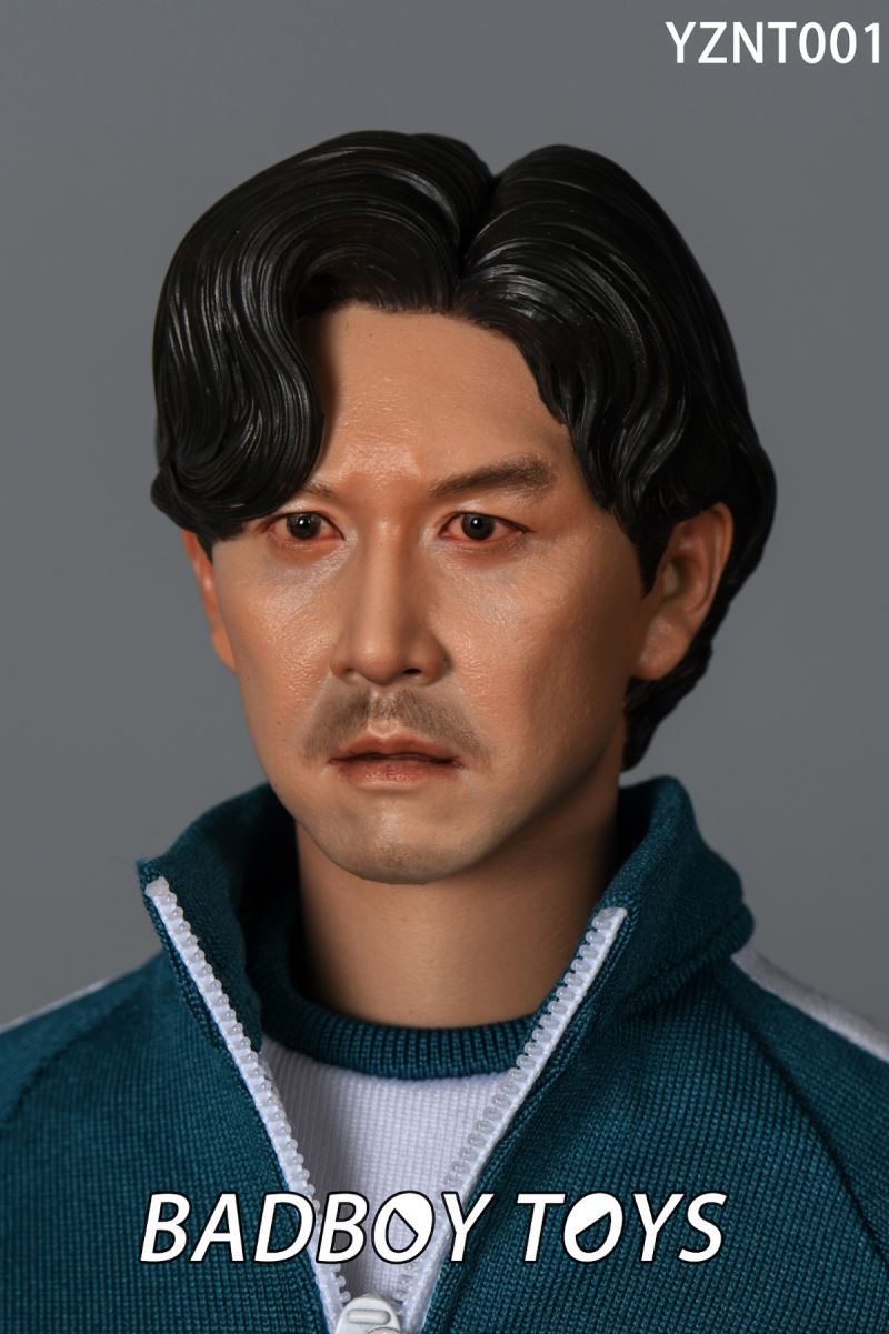 Asian Male Head Sculpture Lee Jung Jae 1/6