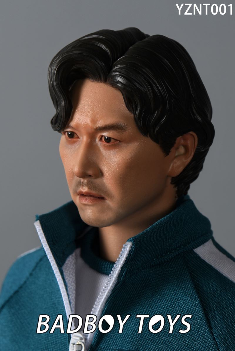 Asian Male Head Sculpture Lee Jung Jae 1/6