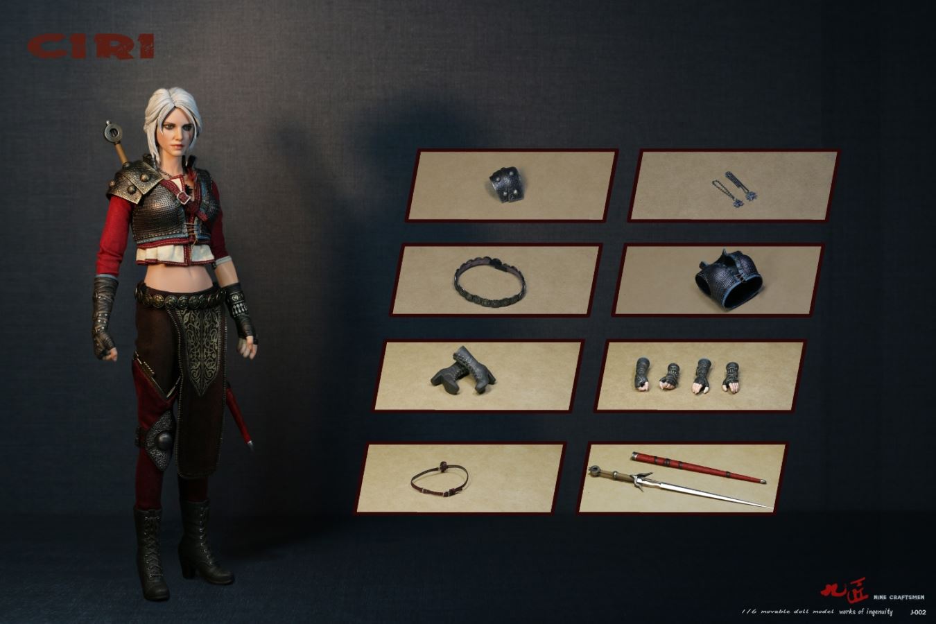 Ciri Armored 1/6