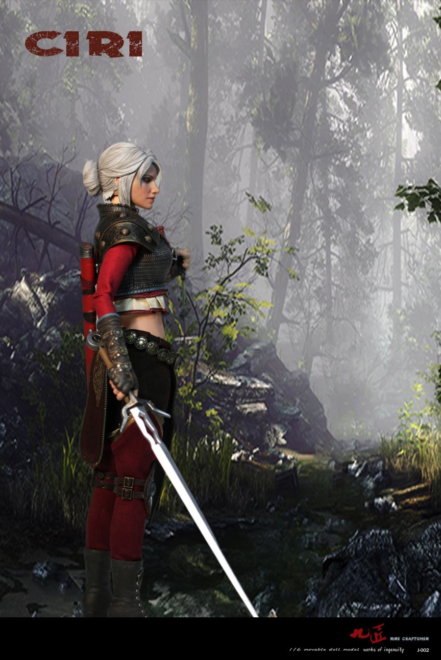 Ciri Armored 1/6