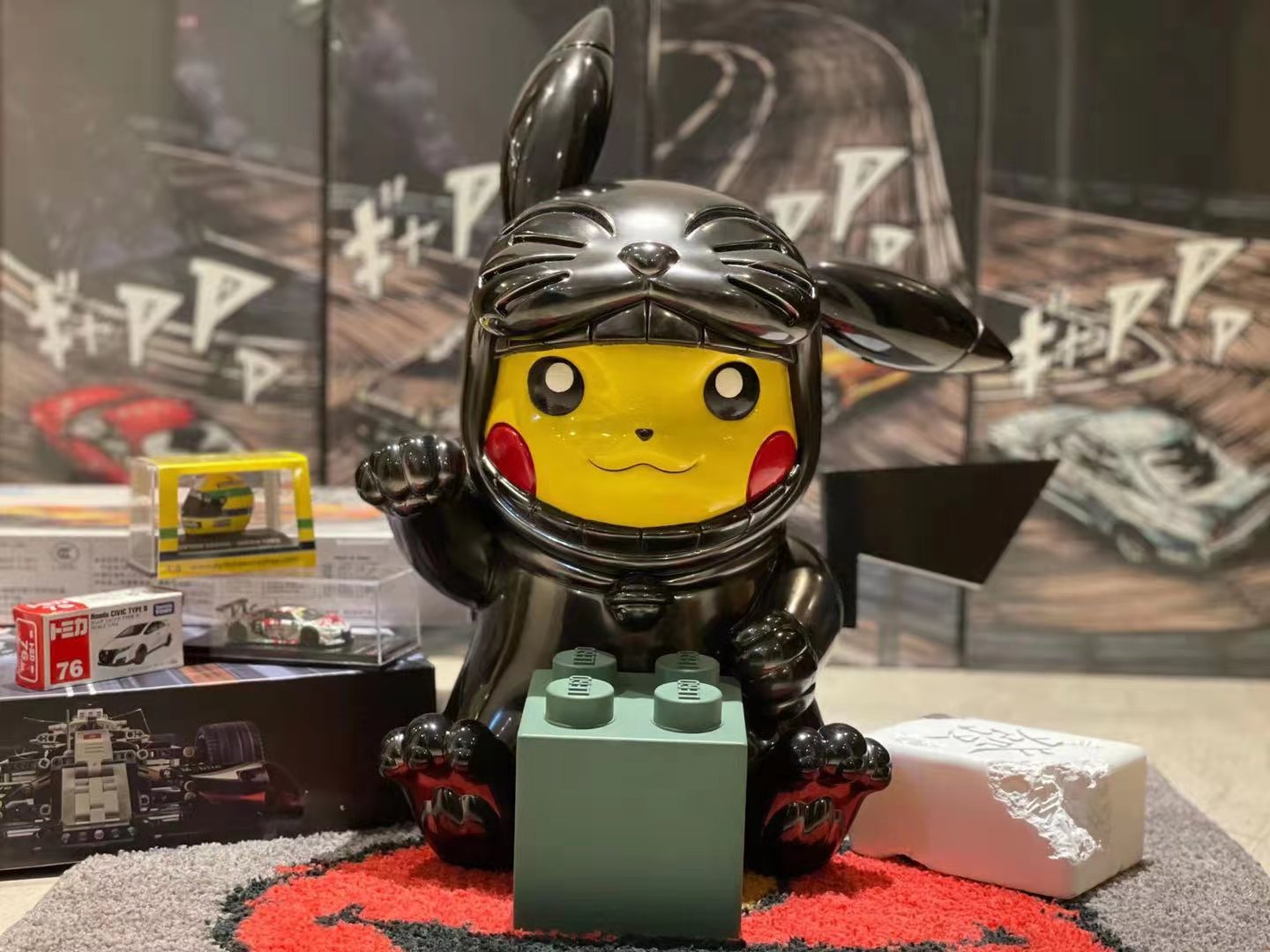 Cat x Pikachu / Fortune Cat x Smiley – Fake Stainless steel series