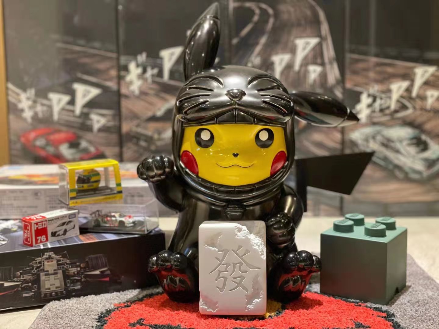 Cat x Pikachu / Fortune Cat x Smiley – Fake Stainless steel series