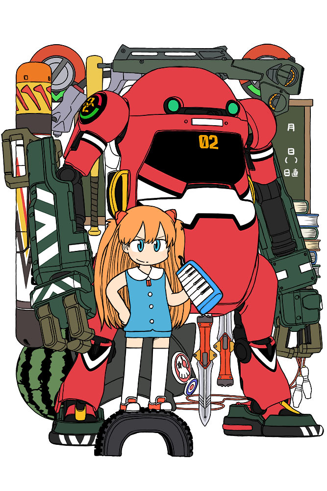 1/20 Mechatronics Wego Eva Collaboration Series Vol.2 Nigouki + Ayanami
