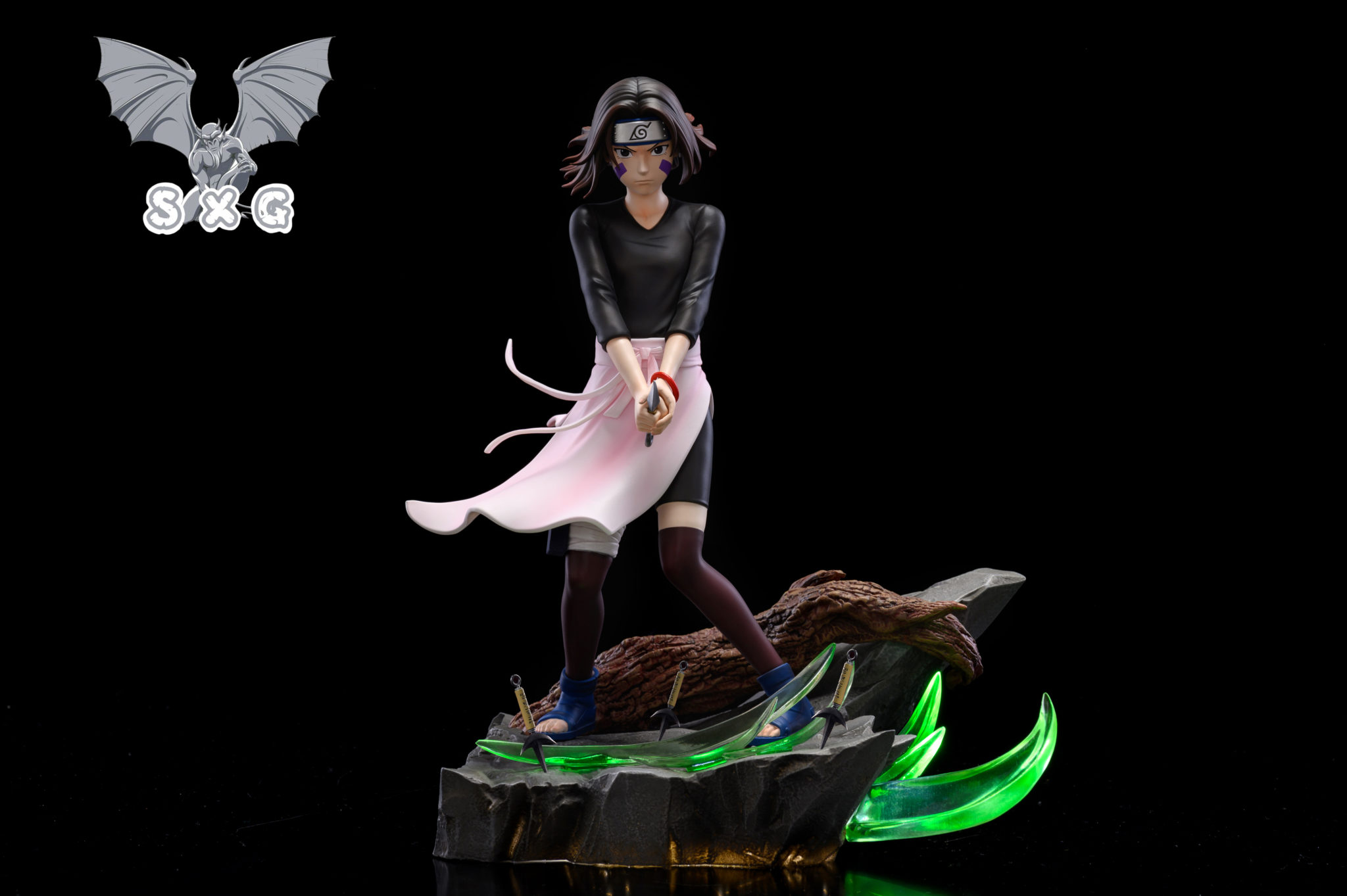 Naruto Shippuden 1/6 Kakashi and Rin GK Resin Statue