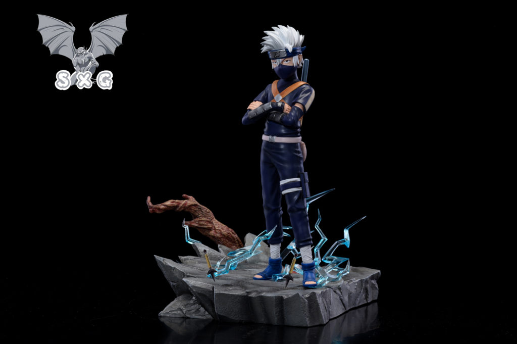 Naruto Shippuden 1/6 Kakashi and Rin GK Resin Statue