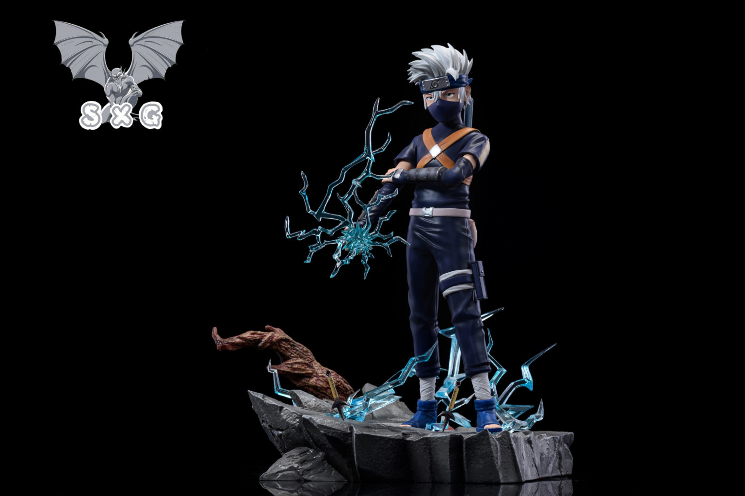 Naruto Shippuden 1/6 Kakashi and Rin GK Resin Statue