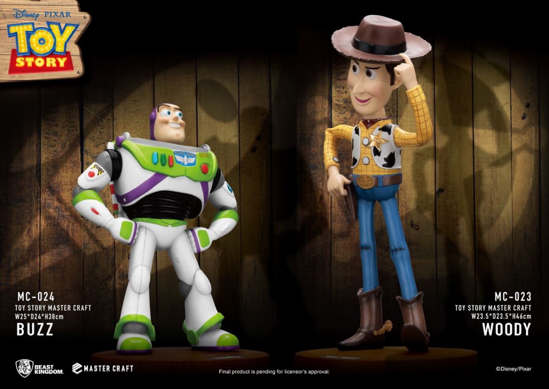 Toy Story Extreme Craftsman Series - Woody & Buzz Lightyear