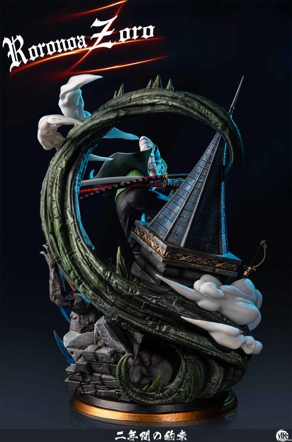 One Piece Roronoa Zoro Resin Statue