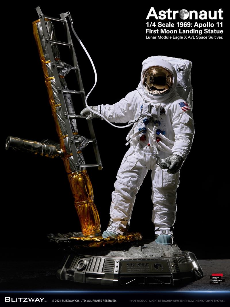 ASTRONAUT 1/4 Scale 1969: Apollo 11