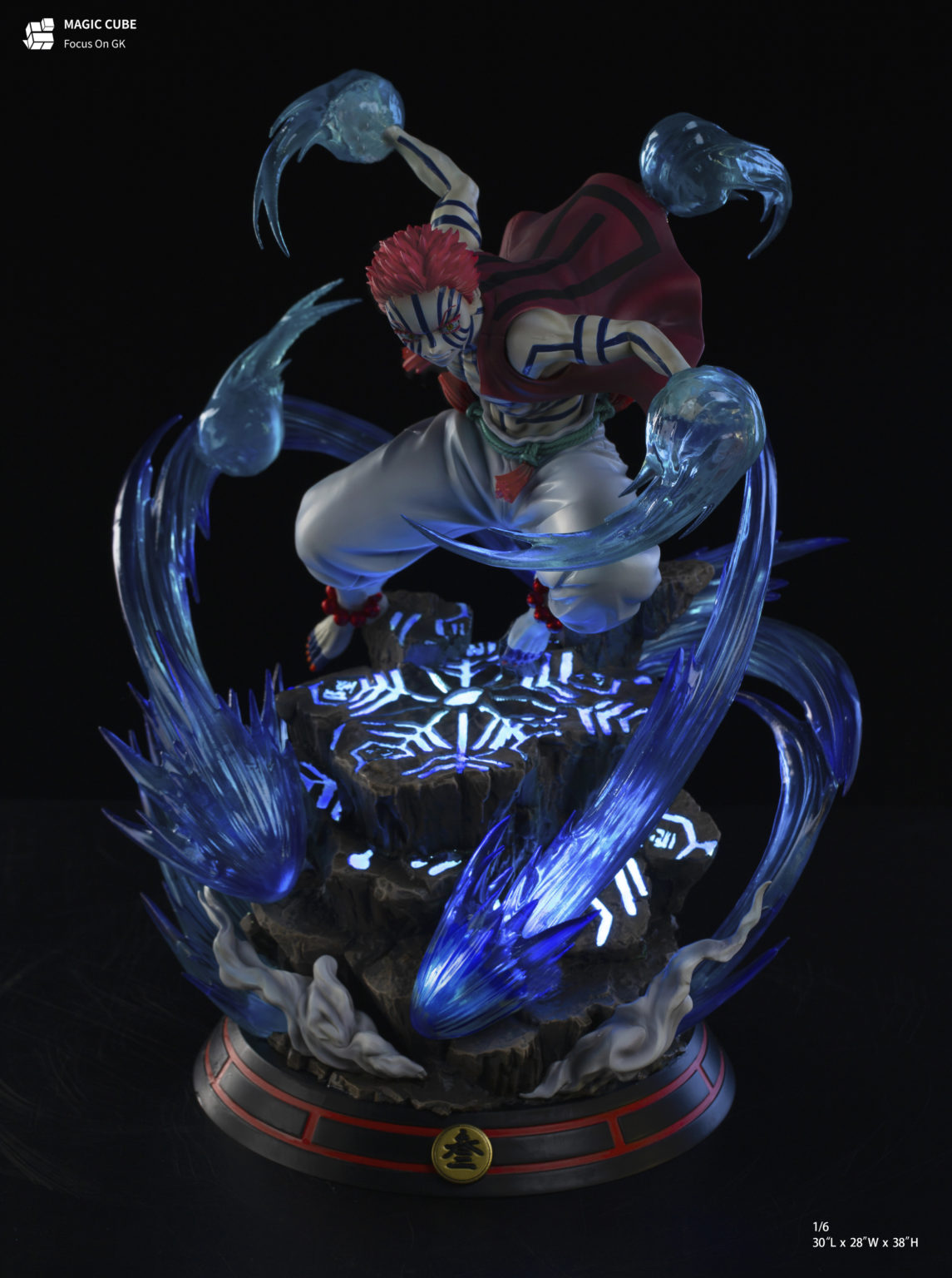 Demon Slayer 1/6 Akaza GK Resin Statue