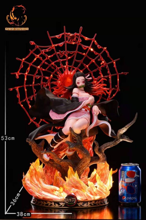 The Blade of Demon Slayer Kadomon Nezuko GK Nada Spider Mountain Version