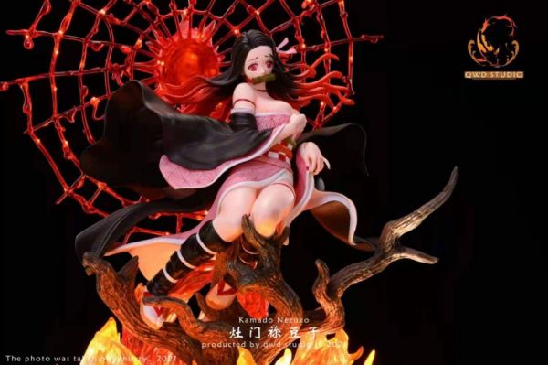 The Blade of Demon Slayer Kadomon Nezuko GK Nada Spider Mountain Version